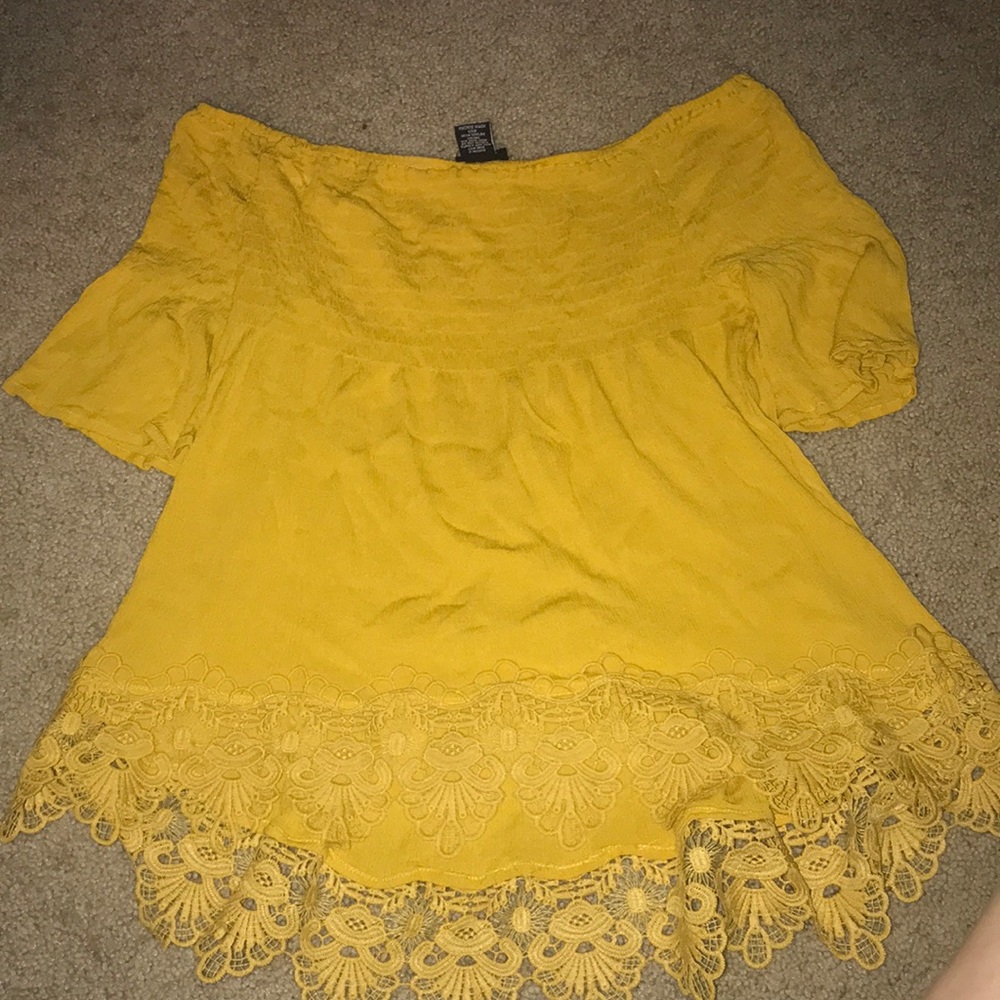 Rue 21 off the shoulder top